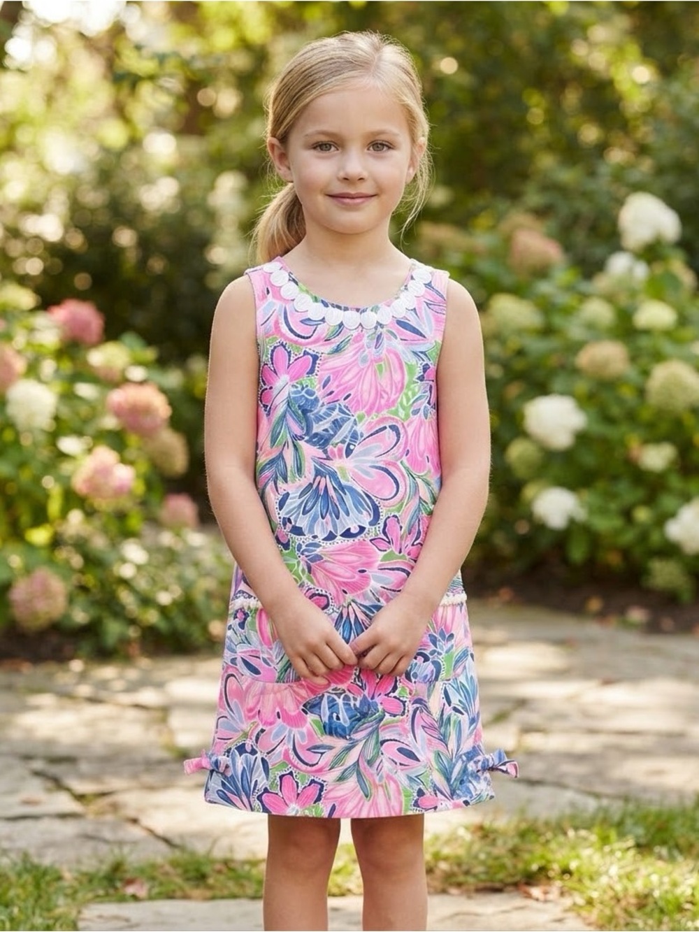 NWT❤️LILLY PULITZER
Little Lilly Knit Shift- Spring in Your Step szXL(12-14)